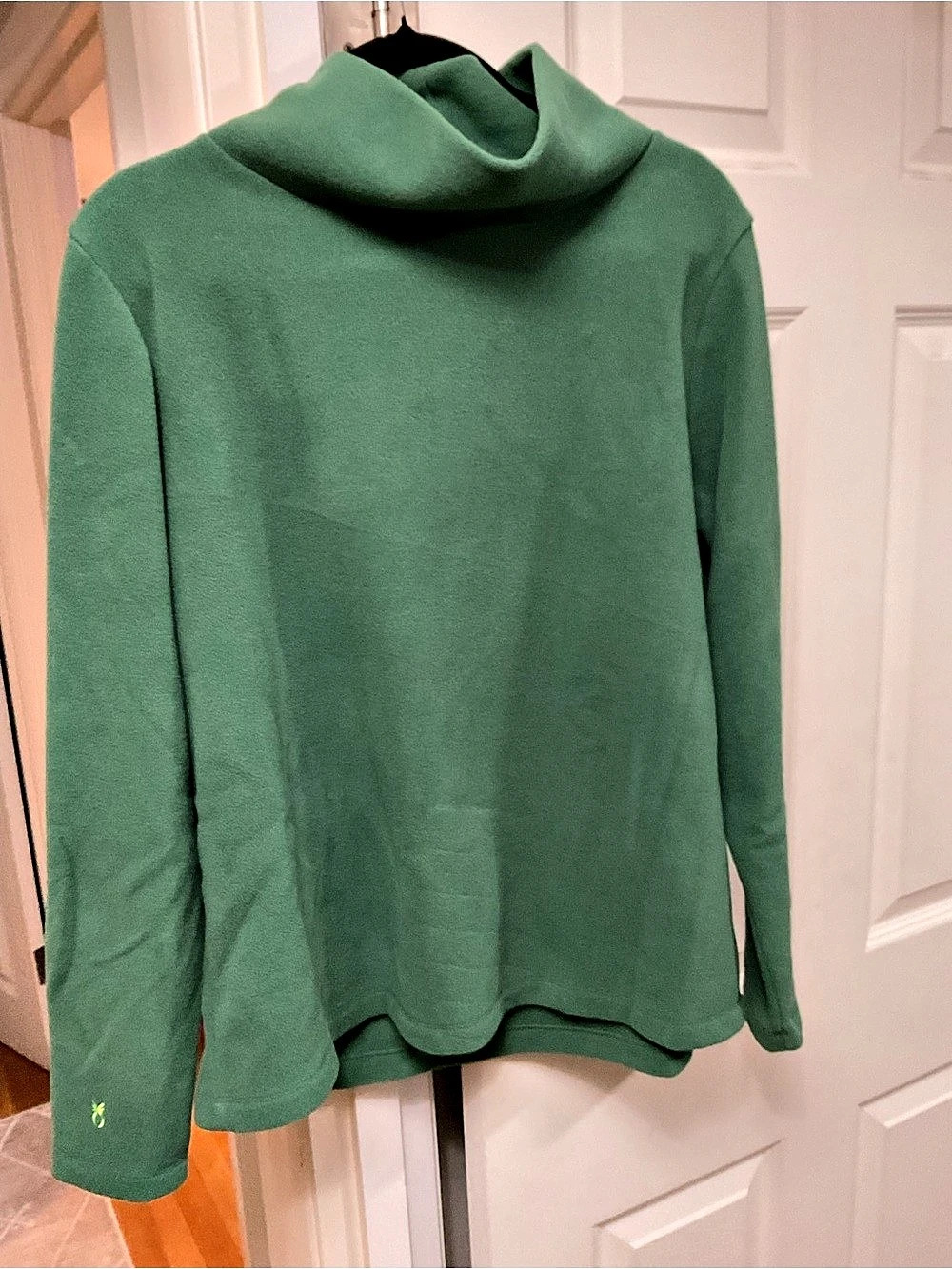 Dudley Stephens Park Slope Turtleneck Green Pullover XL